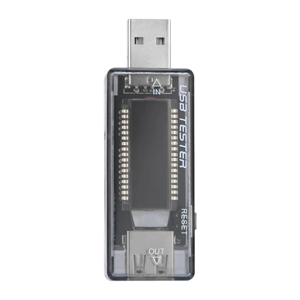 ЖК-дисплей USB детектор USB Вольт Напряжение тока доктор зарядное устройство Емкость Plug and Play power Bank тестер Вольтметр Амперметр