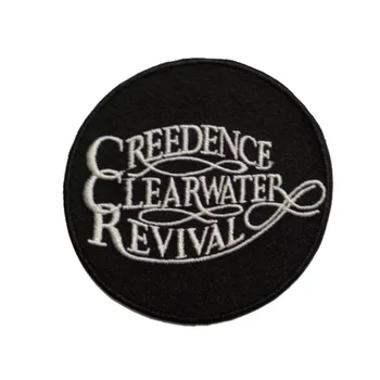 

3.5'' Creedence Clearwater Revival CCR Rock Embroidered Iron on and sew on patch