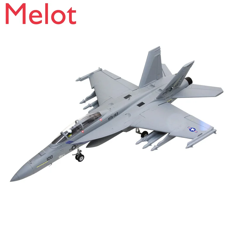 70 미리메터 덕트 F/A-18F V2 범블비 전기 모델 항공기 원격 제어 조립 고정 날개 항공기
