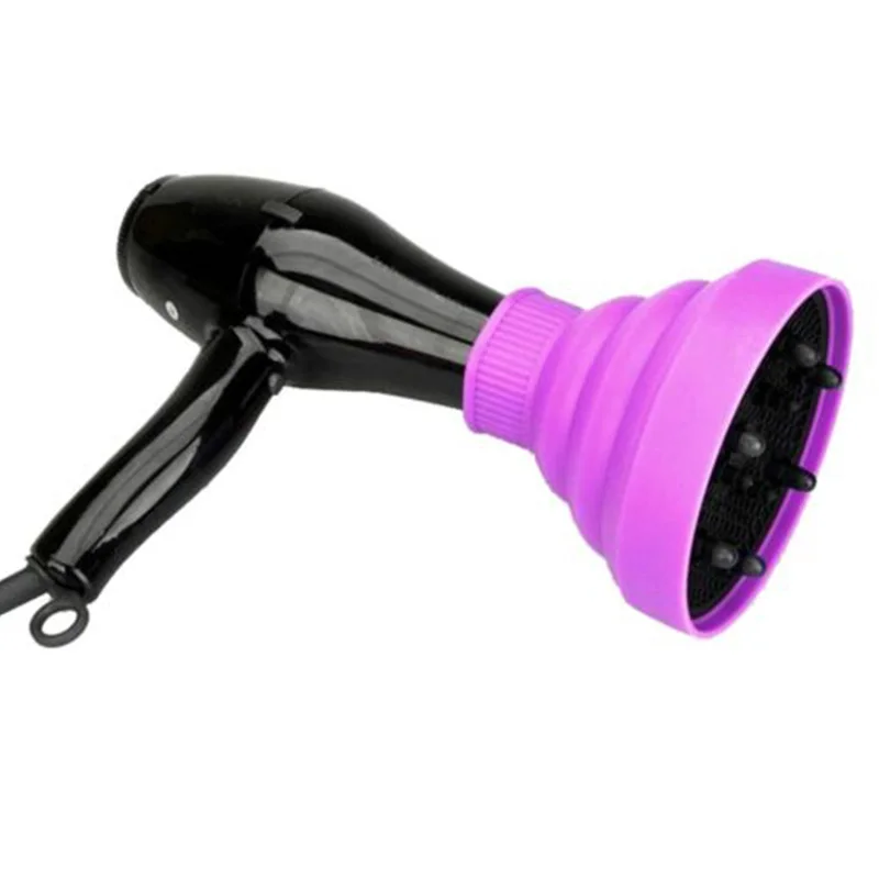 

1PC Silicone Universal Hair Dryer Diffuser Salon Hairdressing Blower Professional Hair Curl Tool Folding Wind Diffuser Cover