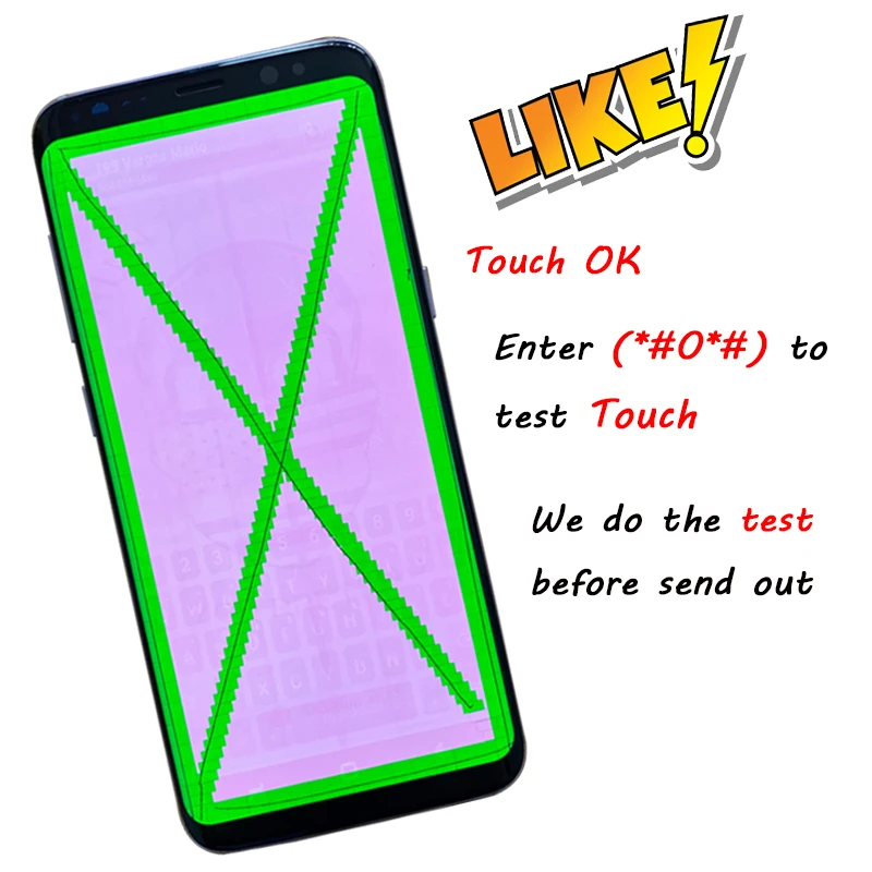 SUPER AMOLED S9 LCD For Samsung Galaxy S9 Plus LCD