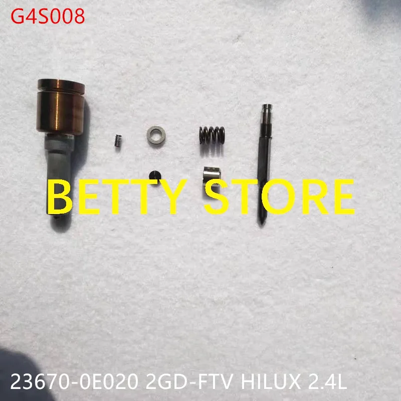 y nuevo de G4S008 para G4 comus carril inyector 23670-0E020 2GD-FTV HILUX 2.4L