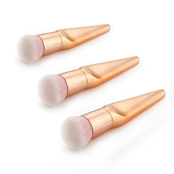 

Rose Gold Makeup Brushes Professional Cosmetics Powder Foundation Brushes Face Beauty Makeup Brushes Make Up Tools