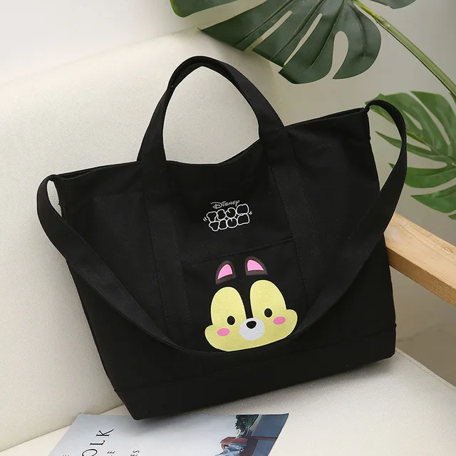 Disney Микки мультфильм леди пеленки сумка через плечо женская сумка шоппинг Досуг высокой емкости сумка женская сумка-мессенджер - Цвет: 3