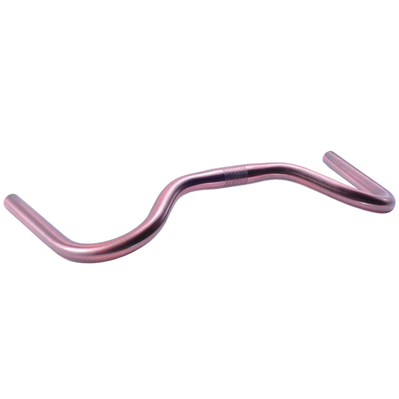 

Taiwan Bicycle Aluminium Alloy Handlebar/25.4X470 Vintage Bronze M Word to Fixed Gear Accessories