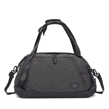 

Fashion Dry and Wet Separation Gym Bag Male Multifunction Travel Bag Portable Large Capacity Canvas Sports Bag Hanimom