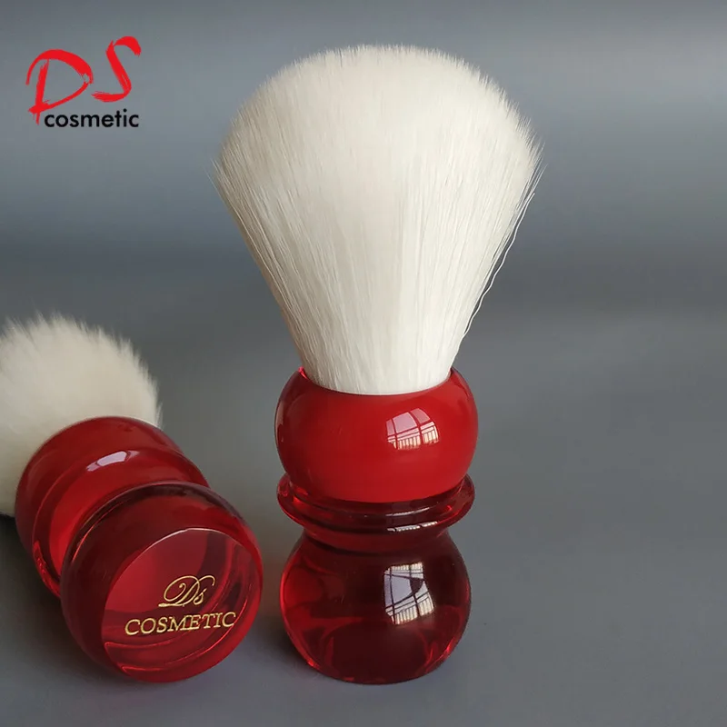 

Dscosmetic new China red handle soft white hair shaving brush for man wet shave