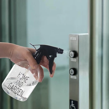 Günstig 500ml Leere Spray Flasche Kunststoff Bewässerung Der Blumen Wasser Spray Für Salon Pflanzen Wasser Spray Flasche Sprayer Desinfektion