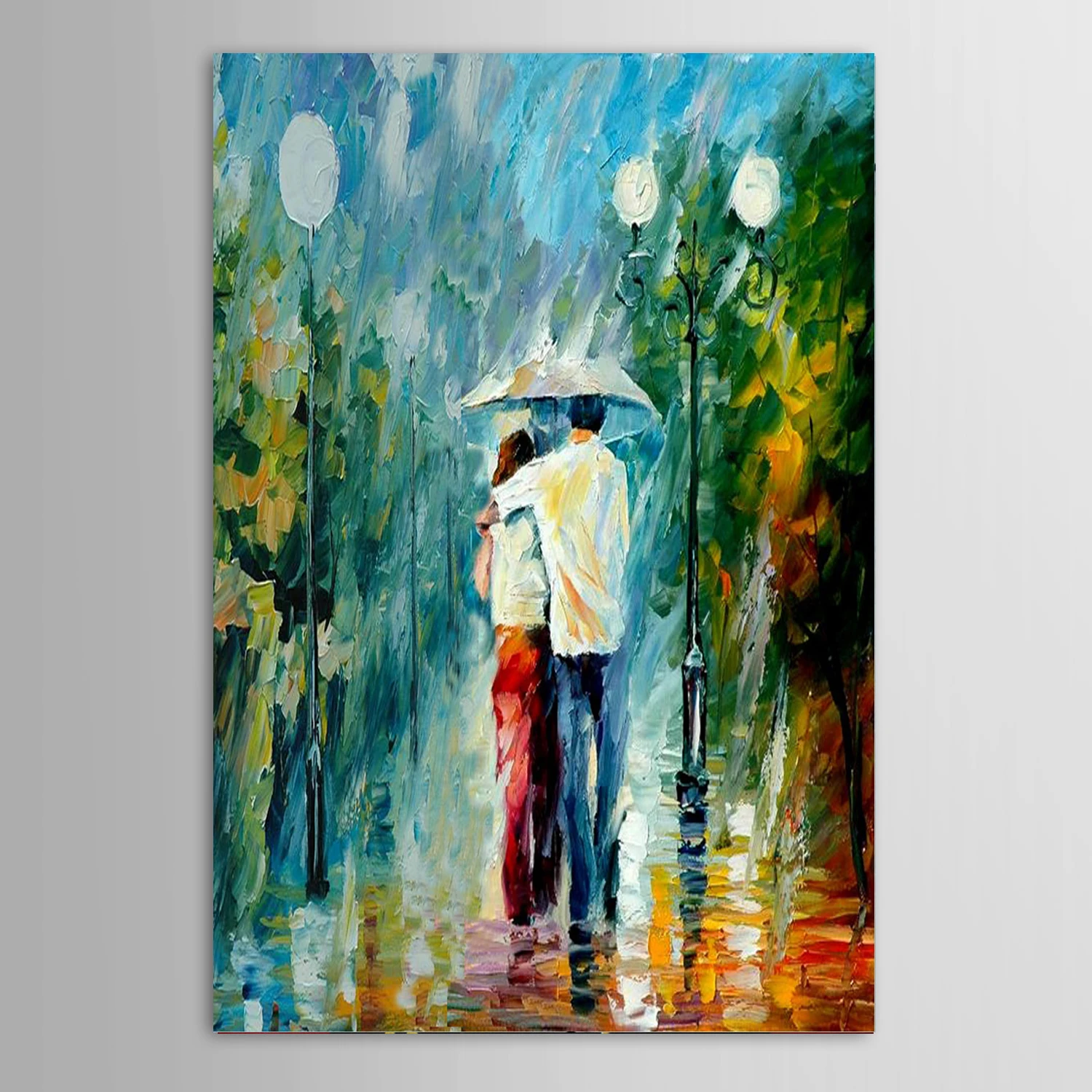 Mintura Free Shipping Hot Sell Modern Wall Painting Landscape Home Decorative Art Picture Painted oil painting on Canva | Дом и сад