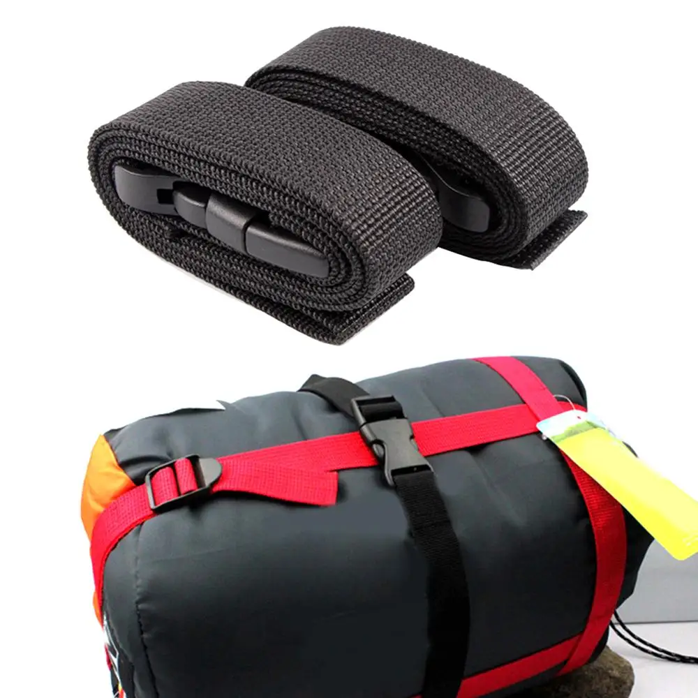 

2PCS Backpack Mattress Sleeping Bag Tent Strap Belt Luggage Suitcase Accessories High Quality Durable Moisture-proof dropship