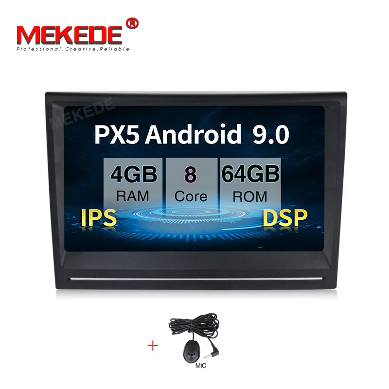 model MEKEDE Android 9.0 4+64G IPS DSP 8'' touch screen Car Multimedia for Porsche Cayman 987 911 997 2005-2008 Boxster 987 2005-2012 - Цвет: model