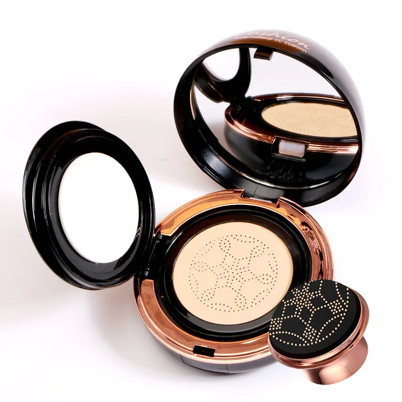 

Mushroom Head Concealer Air Cushion Long Lasting Moisturizing Liquid Foundation CC Cream Brighten Skin Makeup TSLM1