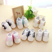 Детская обувь, новые осенне-весенние наборы для новорожденных обувь для мальчиков из искусственной кожи детская обувь с мягкой подошвой Повседневное кроссовки на возраст от 0 до 18 месяцев