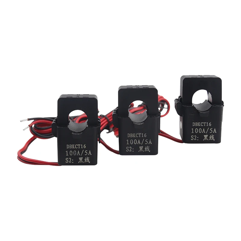 Open Type Split Core Current Transformer 5A/1 15A/1 30A/1 40A/1 100A/1 KCT16 Open Type Small Buckle
