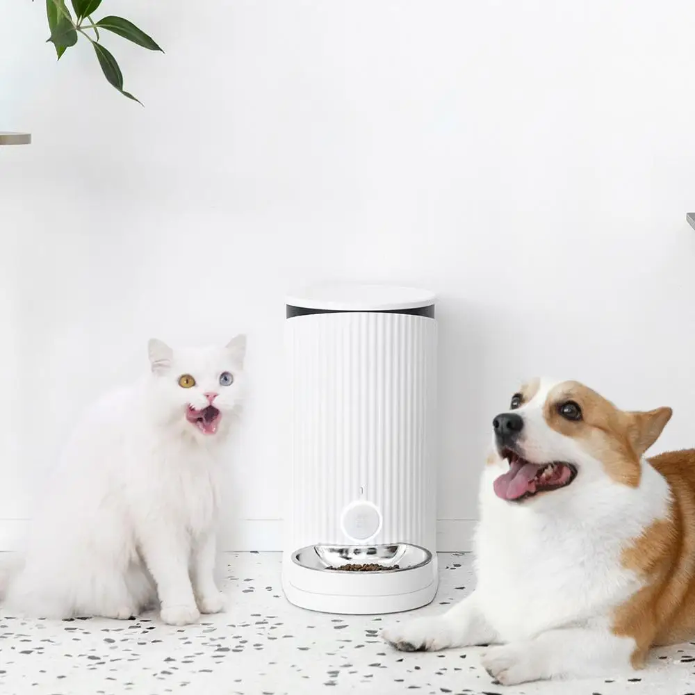 Xiaomi Pets Smart Feeder моющаяся кошка собака автоматическая подача приложение