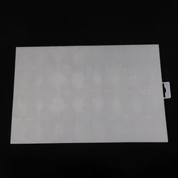 1pcs 14ct Transparent Plastic Canvas Fabric 28x21cm Cross Stitch Ornaments For DIY Handmade Needlework Embroidery