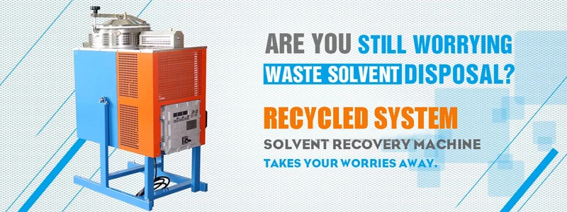 recycled thinner purifier extraction system detail