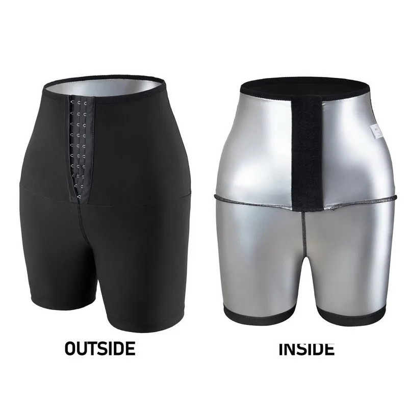 Shapewear Workout Pants Body Shaper Pants Sauna Shapers Hot Sweat Sauna Effect Slimming Pants Fitness Short for Workout Gym