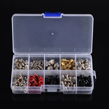 

228Pcs Computer Screw Standoffs Set Assortment Kit Hard Disk Optional Drive Computer Case Motherboard Fan Tool with Case