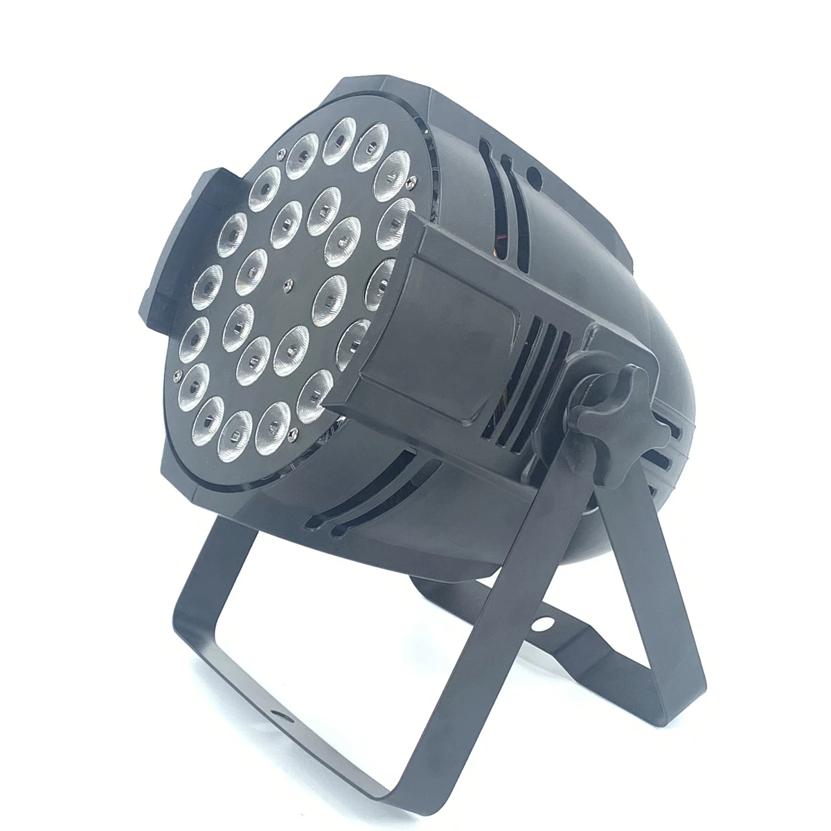 

24x18W RGBWA+UV 6in1 LED Par LED Luxury DMX Led Flat Par Lights dj lighting rgbwa uv 6in1 led par light Aluminum alloy shell