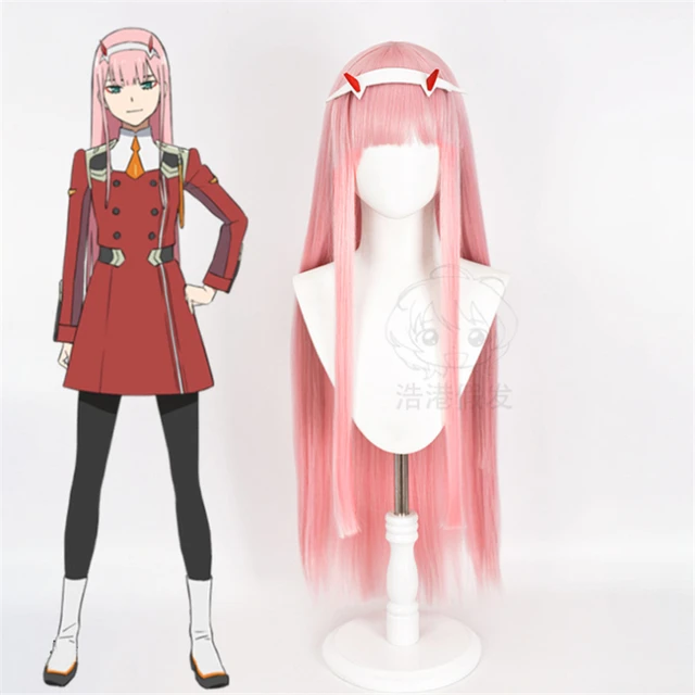 DARLING in the FRANXX 02 Zero Two Long Wig  2