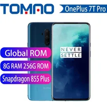 2019 OnePlus 7T Pro Global ROM Snapdragon 855 Plus 8GB 256GB 6.67'' Fluid AMOLED 90Hz Refresh Rate Screen 48MP Triple Cam 4085mA