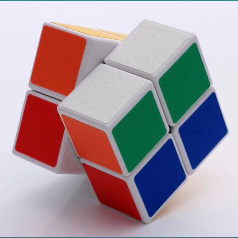 Shengshou 2X2 магический куб Cubo Magico 2x2x2 скоростной куб Карманный 2*2 магический куб наклейка Kubus взрослые Развивающие игрушки для детей