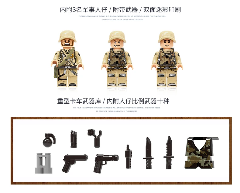 XingBao Military Series Tiger Tank Model Building Blocks Sets Weapon War Chariot Creator Army WW2 Soldiers DIY Bricks Kids Toys