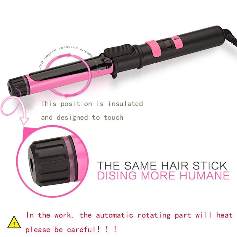 Household Automatic Hair Curler Magic Auto Rotating Ceramic Curling Iron For The Lazy Fast Heating Curly Hair Styling Tools