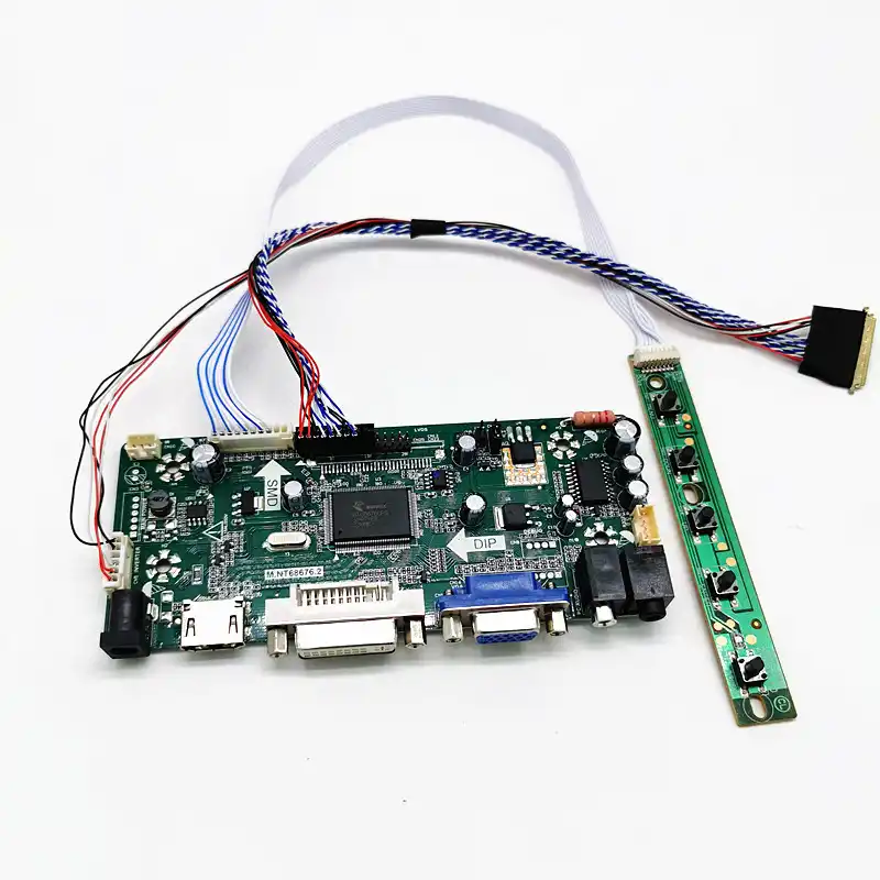 HDMI//DVI//VGA Converter Driver Lvds Controller Board Kit for Screen HB156WX1-100
