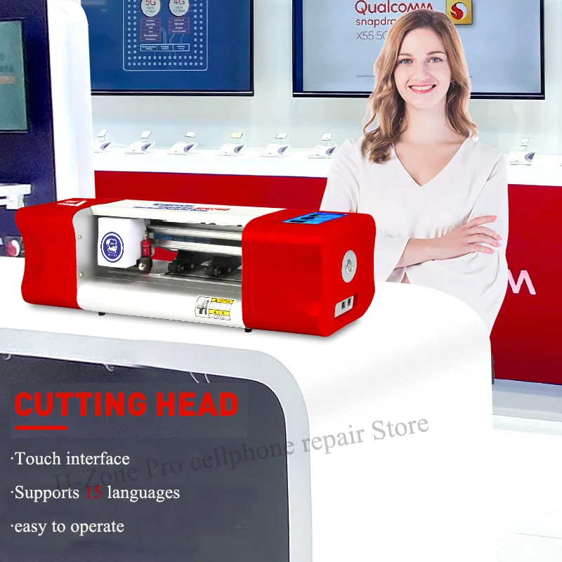 

S760 MECHANIC AI Auto Film cutting machine with touch screen mobile phone camera tablet front back cover protect film cut tool