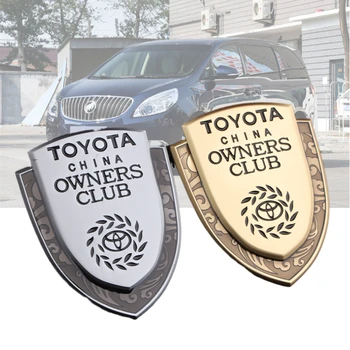 

Car Styling 3D Metal Emblem Badge Rear Trunk Sticker For Toyota Camry Prius Reiz Corolla EZ Prado HIGHLANDER RAV4 Sienna Yaris