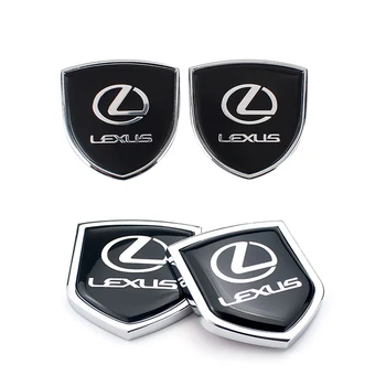

Car Side Sticker Metal Emblem Decal Exterior Accessories for Lexus RX330 NX200t ES200 ES250 ES300 GS430 IS250 GX470 GS430 Bdage