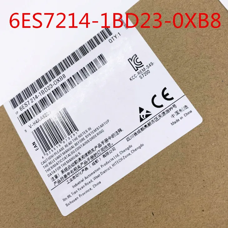 Originla 2 года гарантии 6ES7214-1BD23-0XB8 CPU224CN