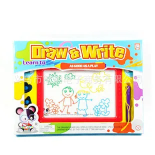 

Children Drawing Board Magnetic Drawing Board Baby Toys 1-3 Years Old 2 CHILDREN'S Multicolor Large Painted Doodle Board