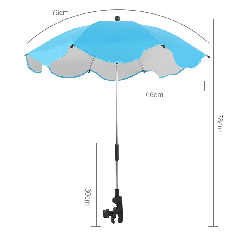 Защита от УФ-лучей, детская коляска, зонтик, регулируемый зонтик, коляска, коляска, аксессуары для коляски, навес, чехлы