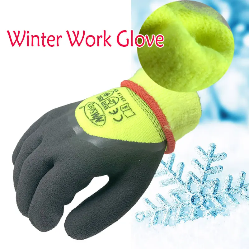 4Pcs/2Pairs Winter Cold-proof Thermal Glove Anti-Freeze -30