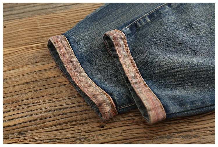 OMIKRON New Fashion Women Casual Vintage Retro Elastic High Waist Loose Patchwork Denim Washed Jeans Harem Pants Trousers