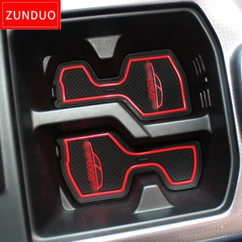 

ZUNDUO Anti-Slip Gate Slot Cup Mat for Renault Koleos 2017 ~ 2019 Samsung QM5 QM6 Rubber Cup Holders Mats Non-slip Accessories