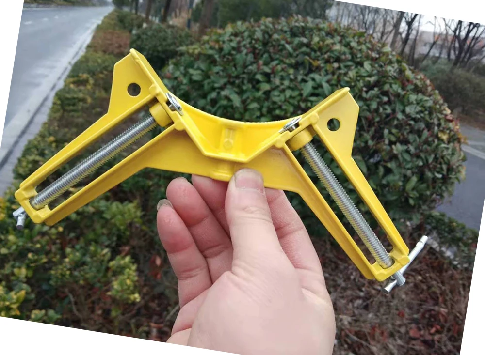 Утолщенный 1 шт. прочный зажим под прямым углом 90 ° DIY Угловые зажимы