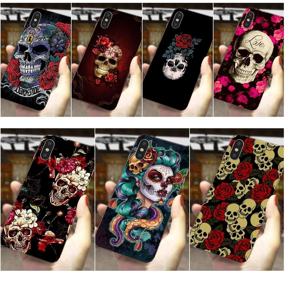 

Catrina Rose Girl Skull For Galaxy Note 10 A10E A10S A20S A30S A40S A50S A6S A70S A730 A8S M30S S2 S3 Plus On Sale Luxury