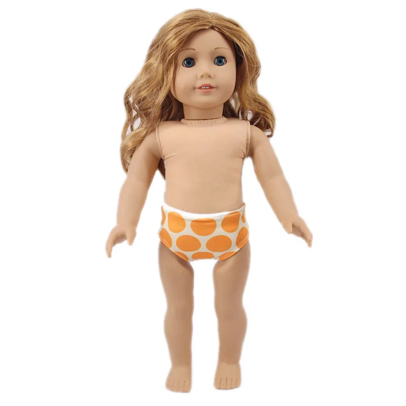 LUCKDOLL мультфильм модные трусики подходят 18 дюймов Американский 43 см Кукла одежда аксессуары, игрушки для девочек, поколение, подарок на день рождения