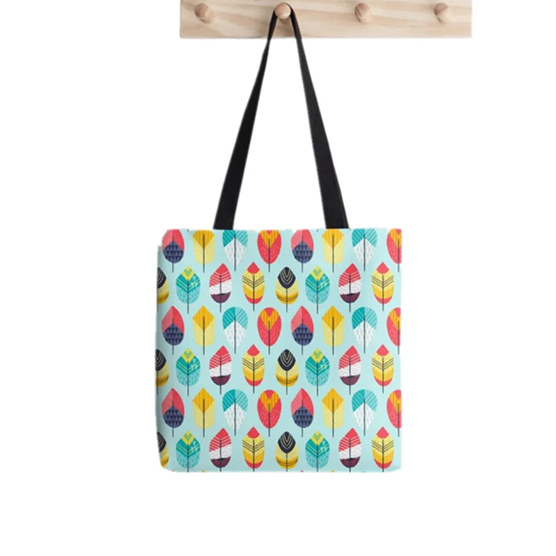 Shopper Seamless comix Printed Tote Bag women interesting Harajuku shopper handbag girl Shoulder shopping bag Lady Canvas Bag