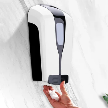 

500/1000ml Wall-Mounted Soap Dispenser Press Type Hand Disinfection Machine Alcohol Sterilizer Home Hand Sanitary Soap Dispenser