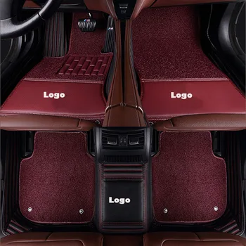 

Custom car floor mat 7 seats for NISSAN Patrol X-TRAIL QUEST NV200 Mercedes Benz V R class GL viano vito car accessories styling