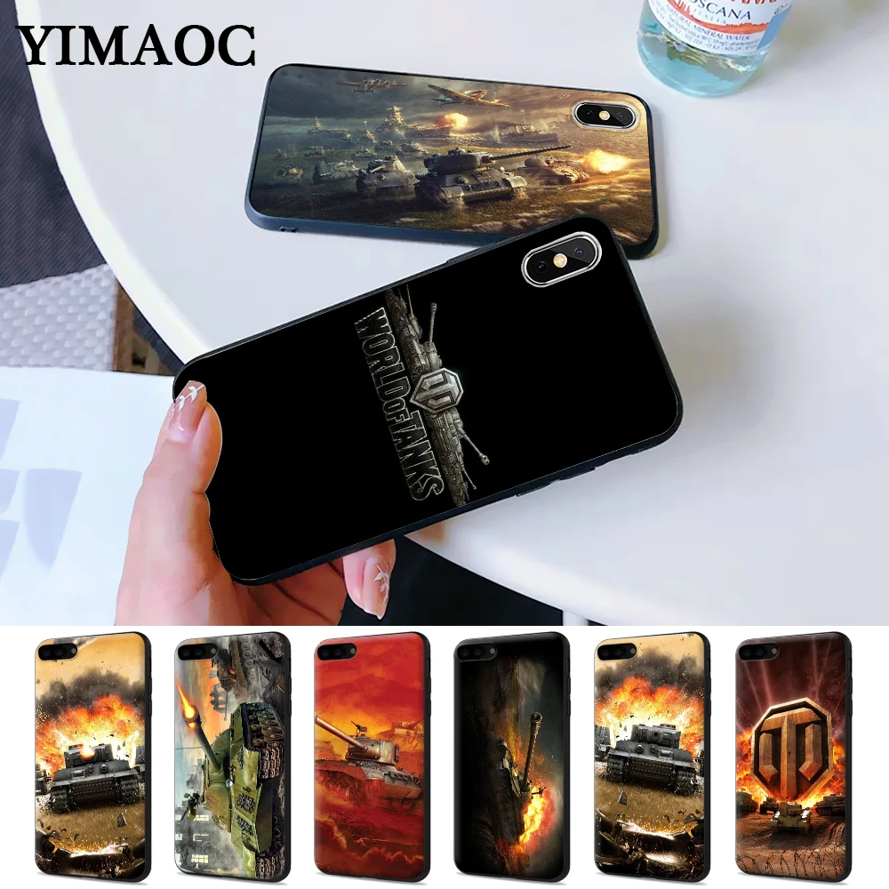 

world of tanks Silicone Case for iPhone 5 5S 6 6S Plus 7 8 X XS Max XR