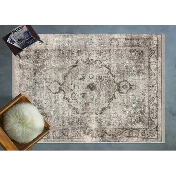 

Apex Cornelia 3 'x 5' Chenille Brown Runner Rug