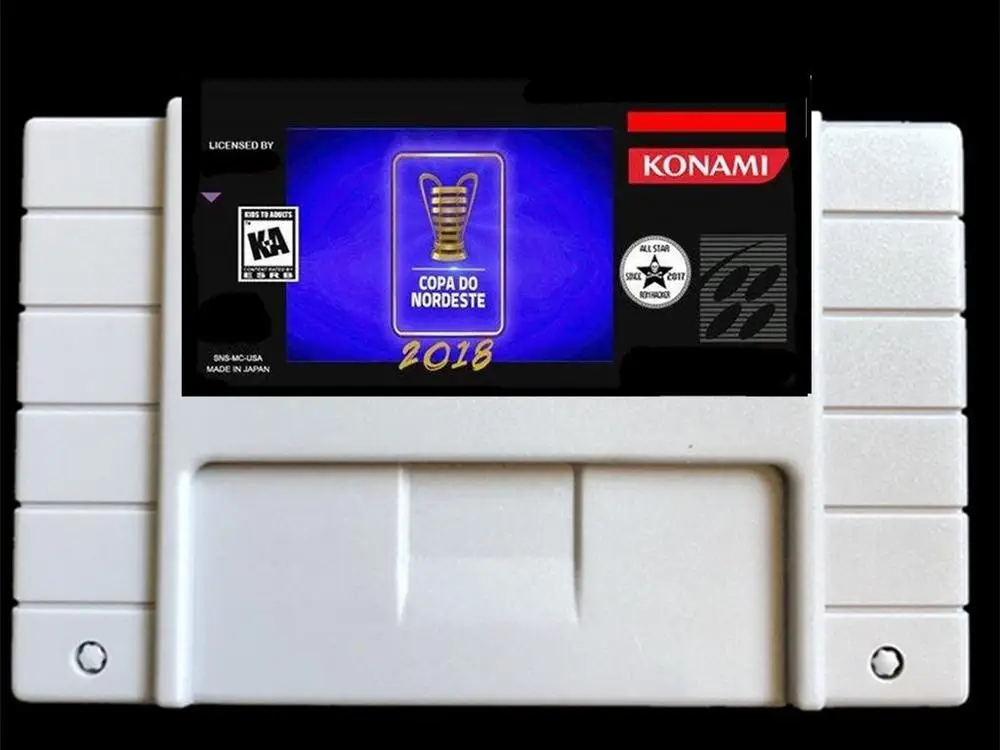 Капа до игры da Copa-do Nordeste-de2018-NTSC Версия 46 контактов Видеоигры карта NTSC Версия для ретро видеоигр Консоль