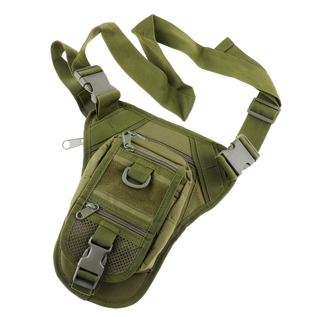 Army Green Камуфляжные спортивные сумки для рыбалки, кемпинга, водонепроницаемая поясная сумка, 6 цветов, поддержка талии - Цвет: Army Green