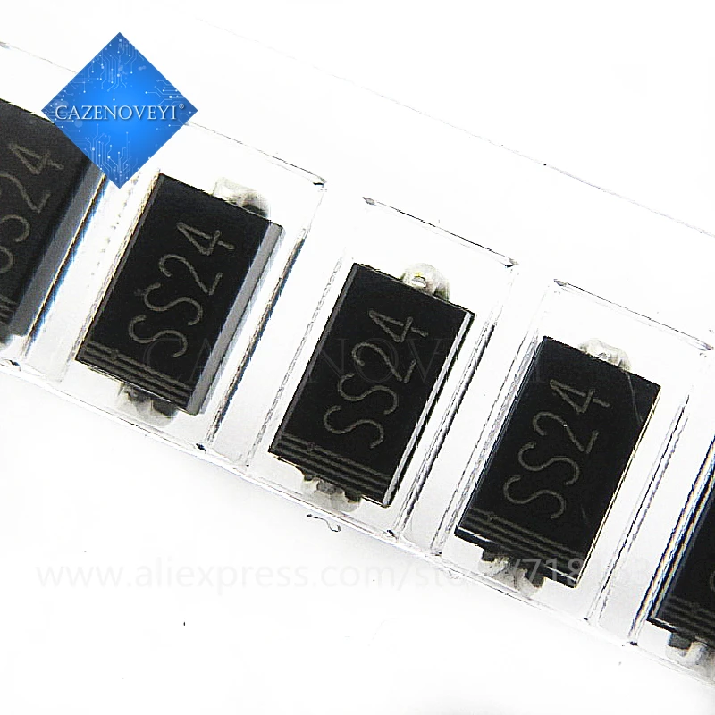 100 шт. / Лот SCHOTTKY DIODE SS24 2A 40V SMA SR240 DO-214AC SMD в наличии | Электронные компоненты и
